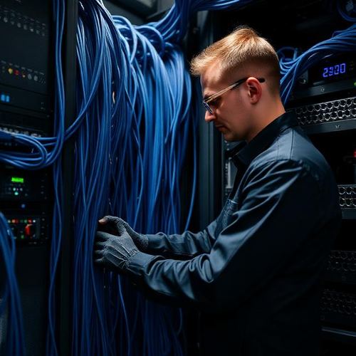 IT Services - Connectivity & Cable Management services by Corporate Relocators Houston