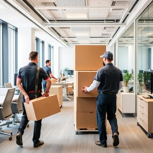 Commercial Relocation - Office, Industrial, & Healthcare services by Corporate Relocators Houston